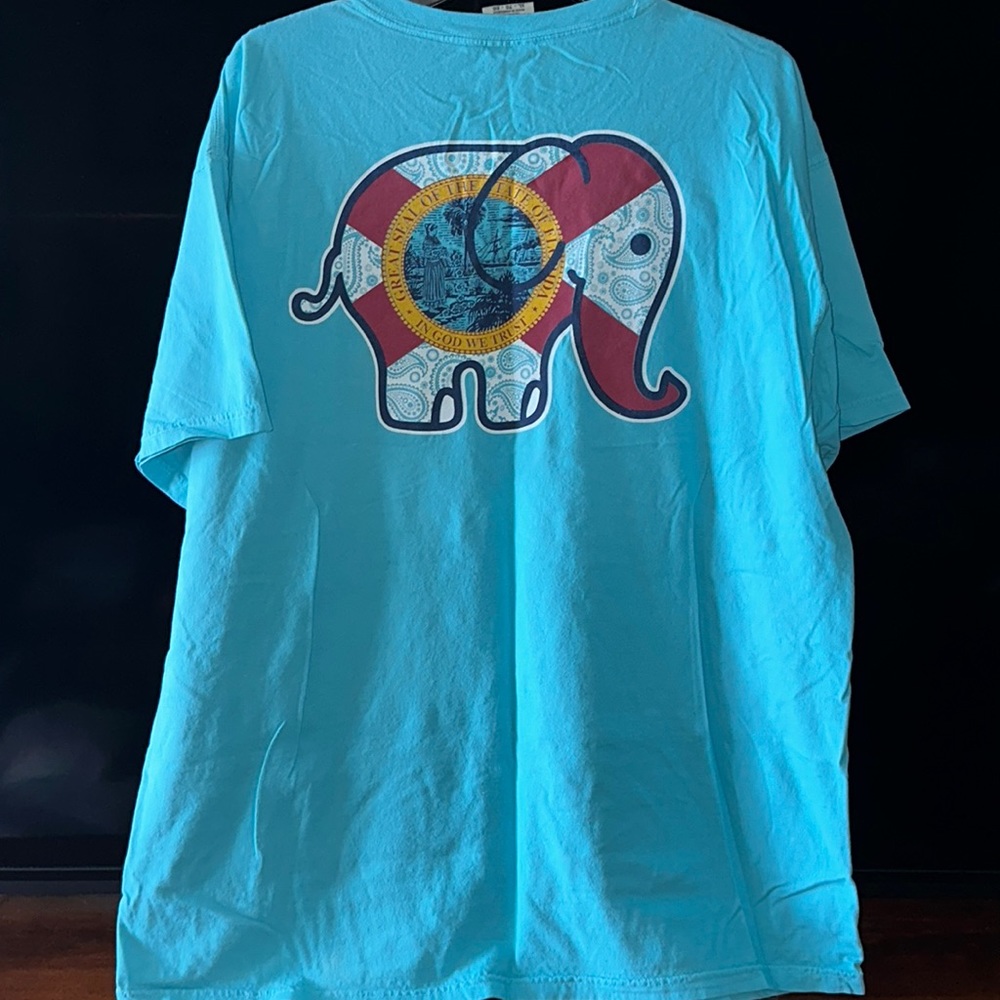 Live Oak Brand Comfort Colors Pocket T Shirt XL The Great State of Florida